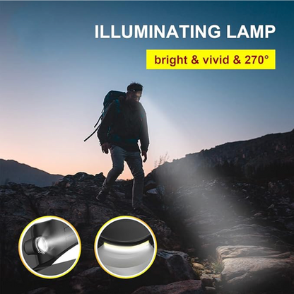 LED Headlamp - Wide Beam, Sensor Activated.