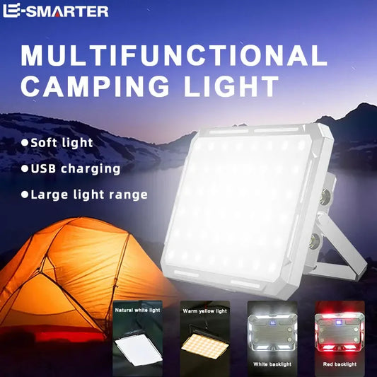 High Powered Outdoor LED Camping Light - Waterproof & Rechargeable